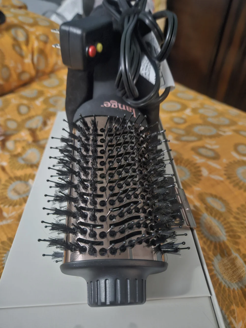 Lange Le Volume 2-in-1 Volumizing Brush Dryer - White and Gray